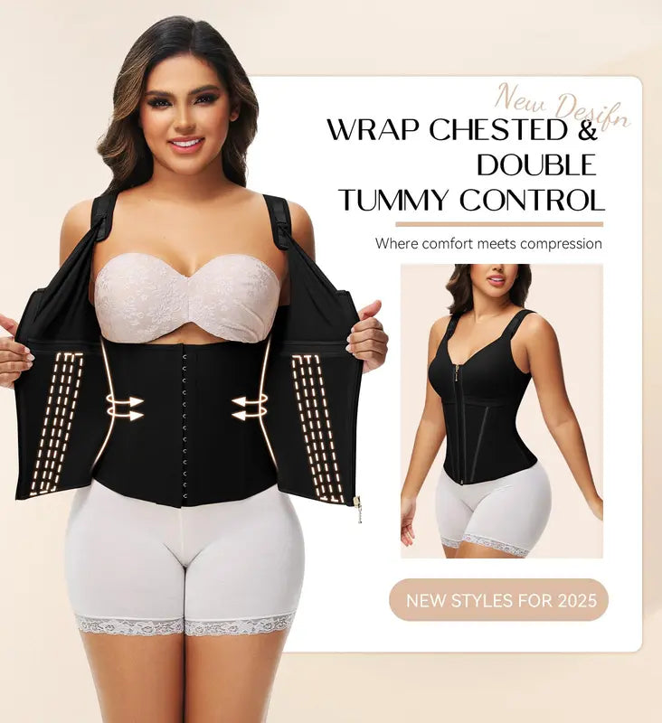 Boned Tummy Control Corset
