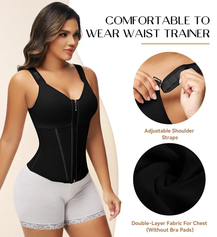 Boned Tummy Control Corset