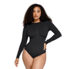 Round Neck Long Sleeve Bodysuit